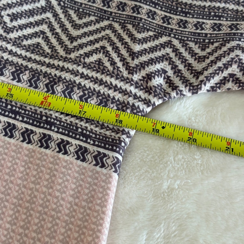 BCBGMaxAzria Geometric Harlan Shift Dress Size XS Boho Mini Resort Tribal Aztec - Picture 8 of 11